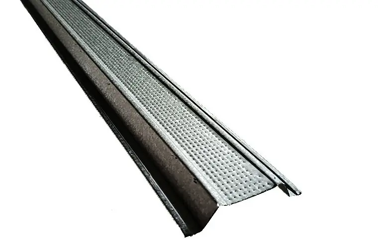 Perfil Omega  – 2,6 mts × 1,2 cm × 0,38 mm