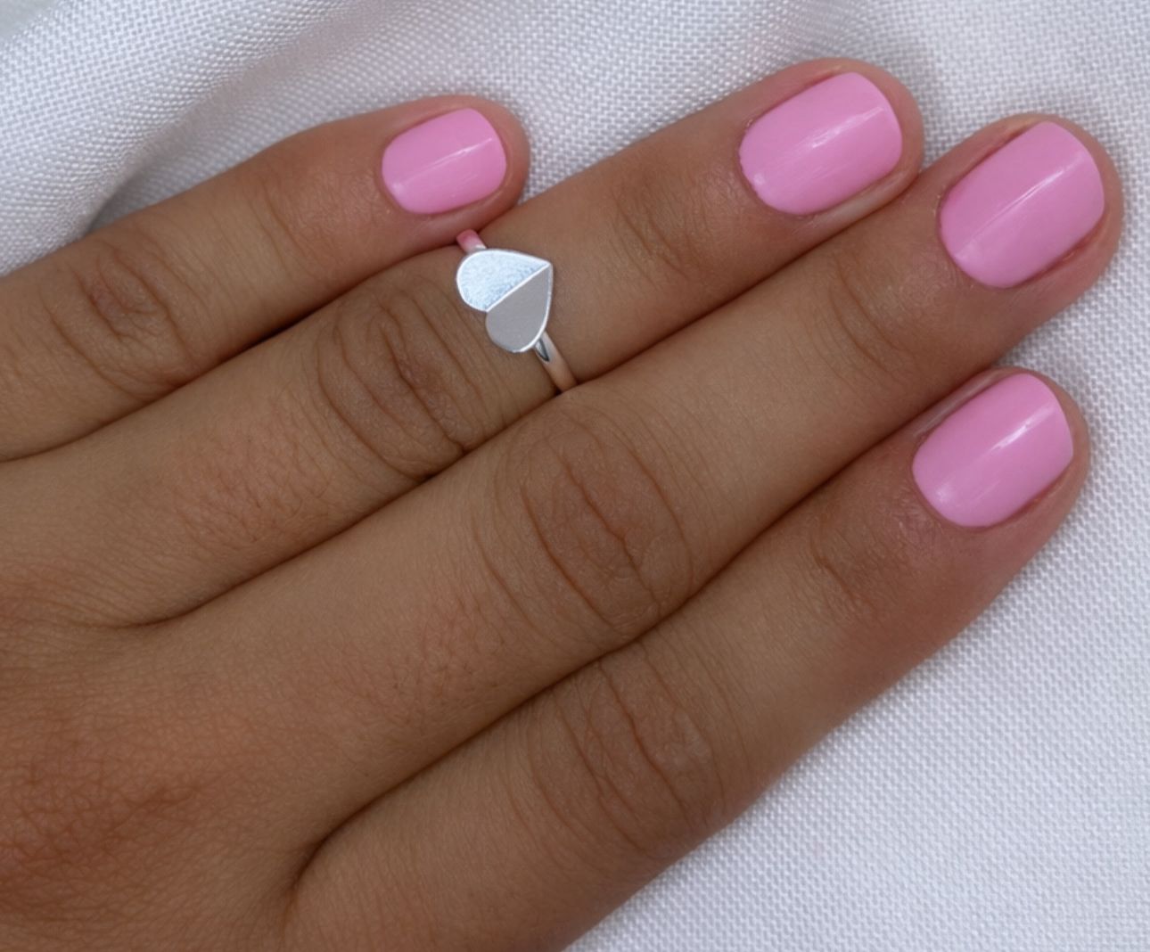 Anillo falange corazón mini