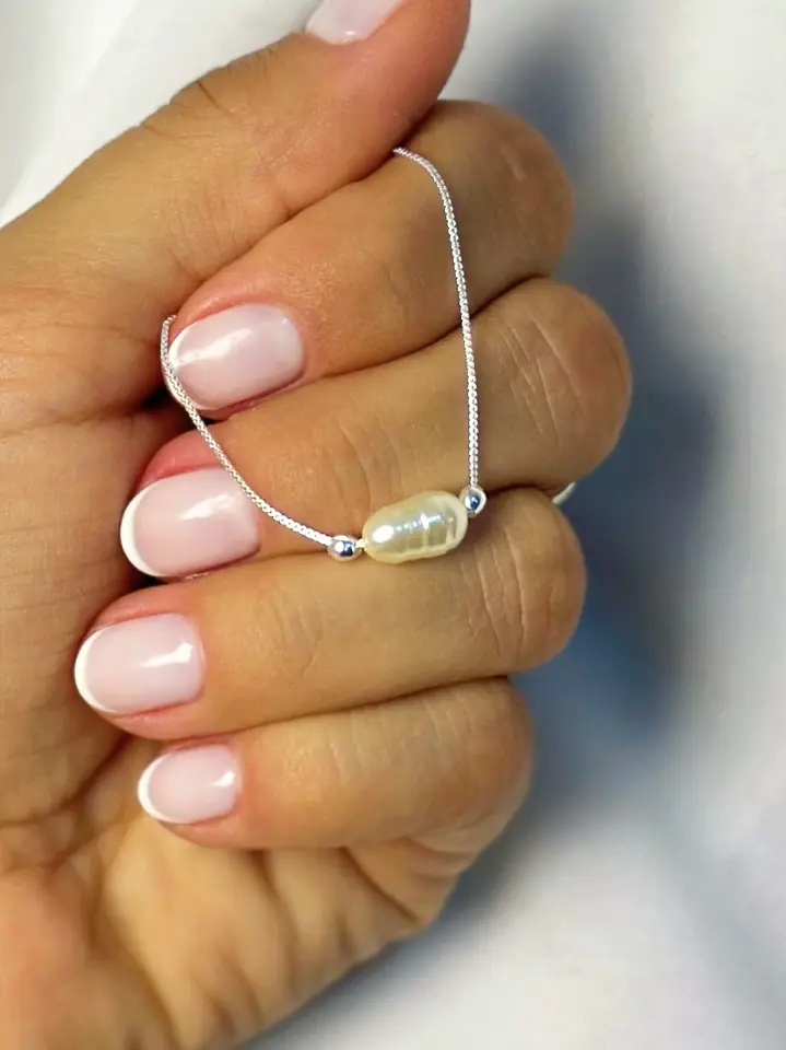 Pulsera mini perla