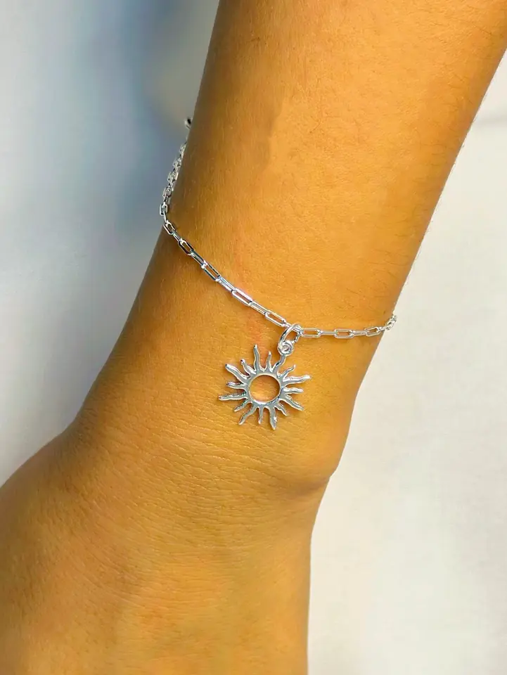Pulsera dije de sol