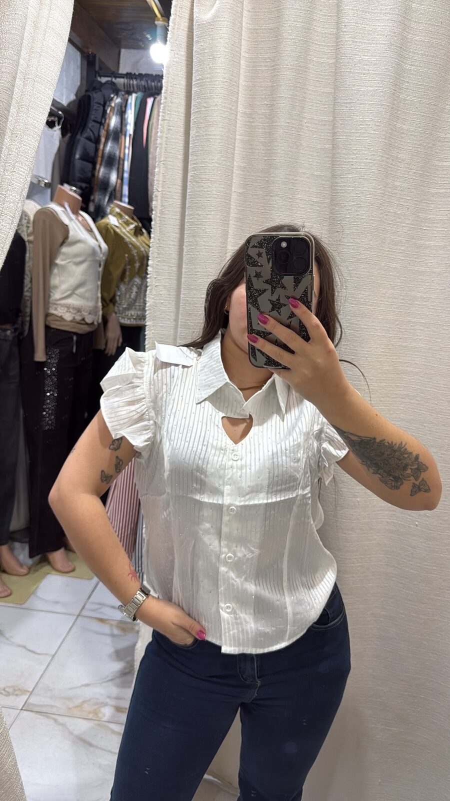 Camisa brillo