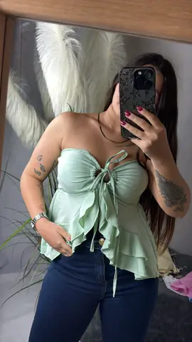Top volados verde