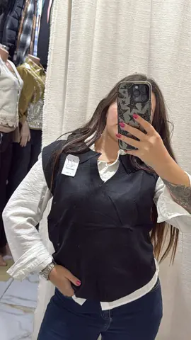 Chaleco Ana negro