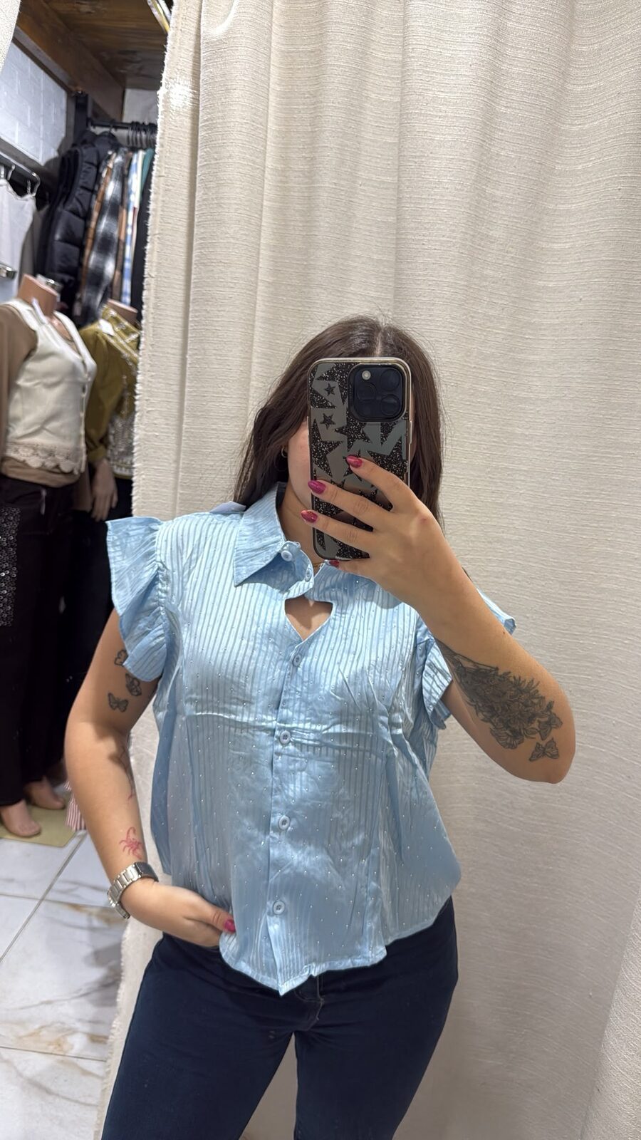 Camisa brillo