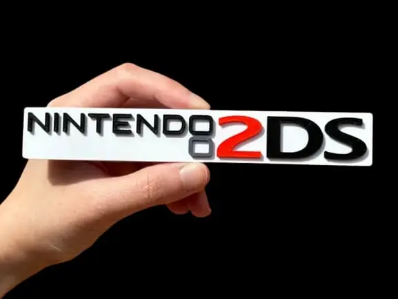Nintendo 2DS Logotipo 3D