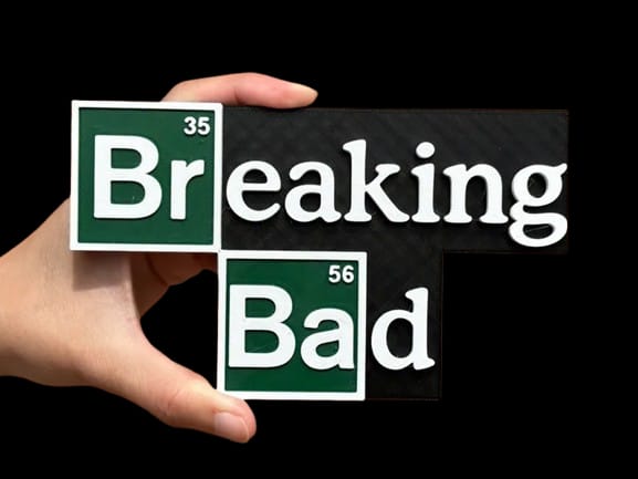 Breaking Bad Logotipo 3D