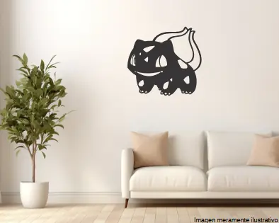 Cuadro Bulbasaur MDF