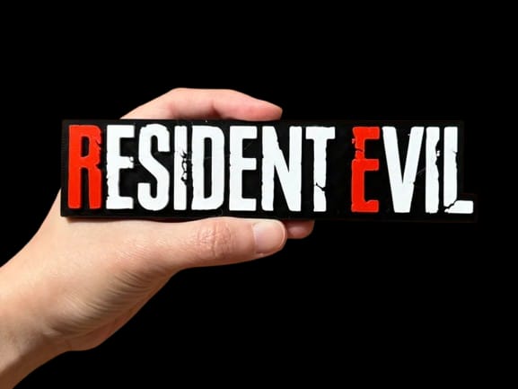 Resident Evil Logotipo 3D