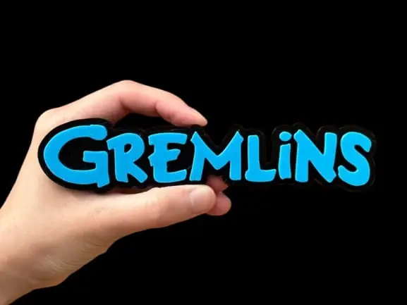 Gremlins Logotipo 3D