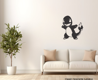 Cuadro Charmander MDF