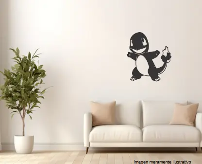 Cuadro Charmander MDF