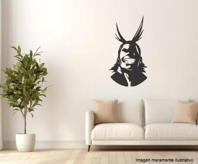 Cuadro All might MDF