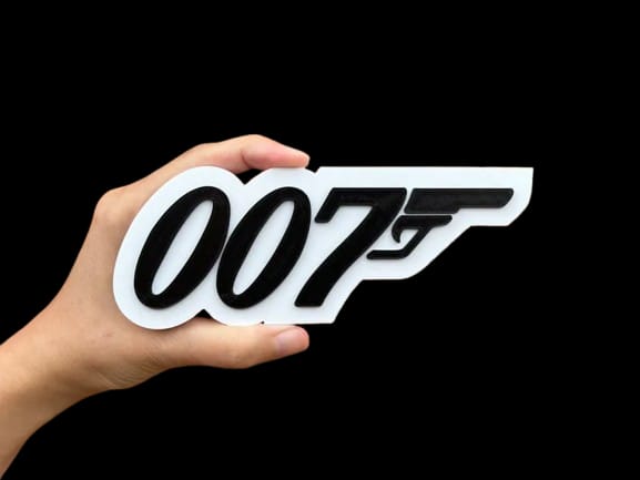 007 Logotipo 3D