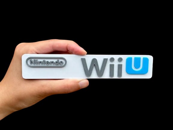 Nintendo Wii U Logotipo 3D
