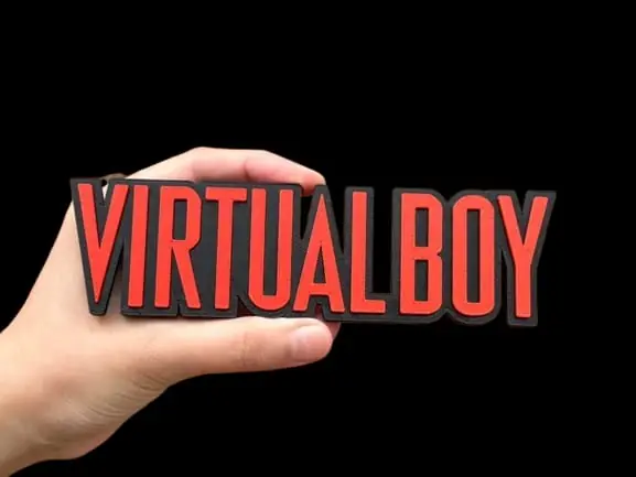 Virtual Boy Logotipo 3D