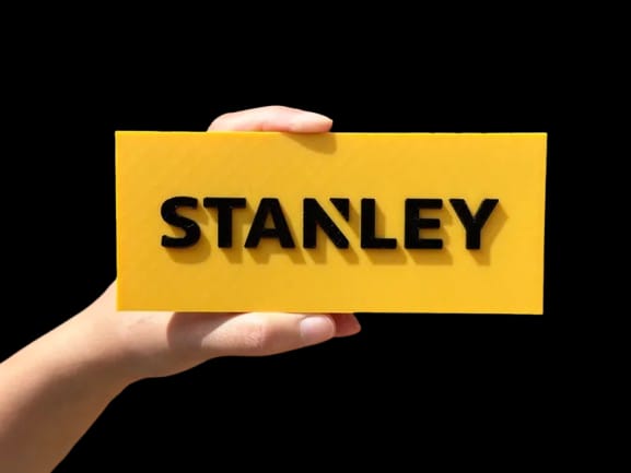 Stanley Logotipo 3D