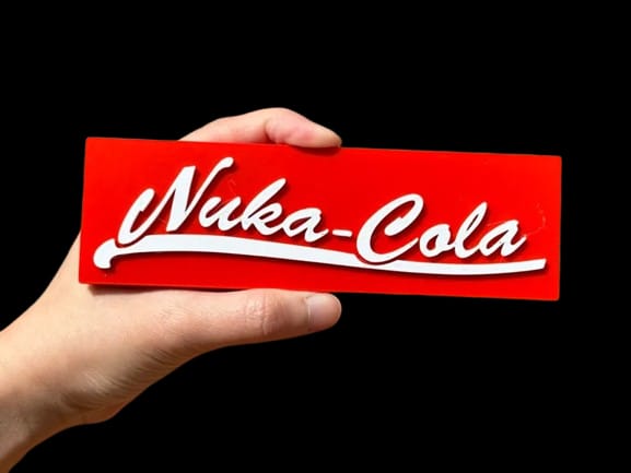 Nuka Cola Logotipo 3D