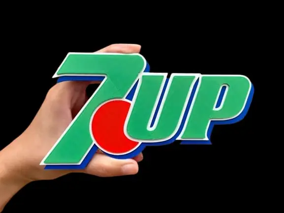 7-UP Logotipo 3D