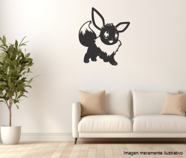 Cuadro Eevee MDF