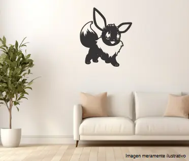 Cuadro Eevee MDF