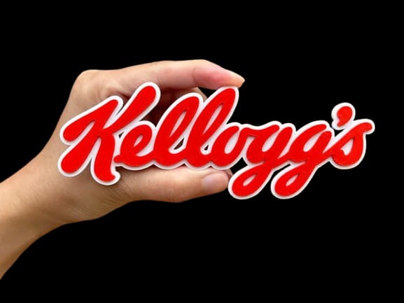 Kelloggs Logotipo 3D
