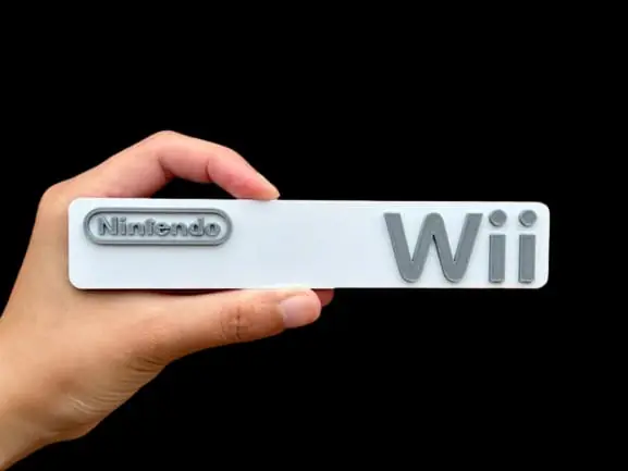 Nintendo Wii Logotipo 3D
