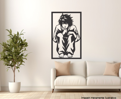 Cuadro Death Note MDF