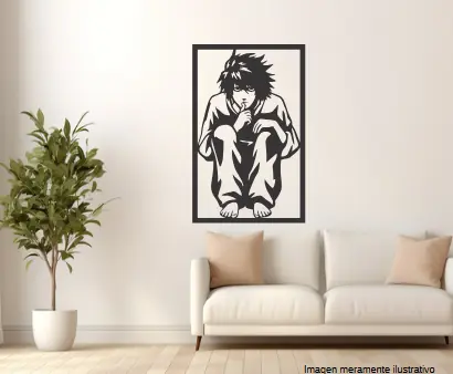 Cuadro Death Note MDF
