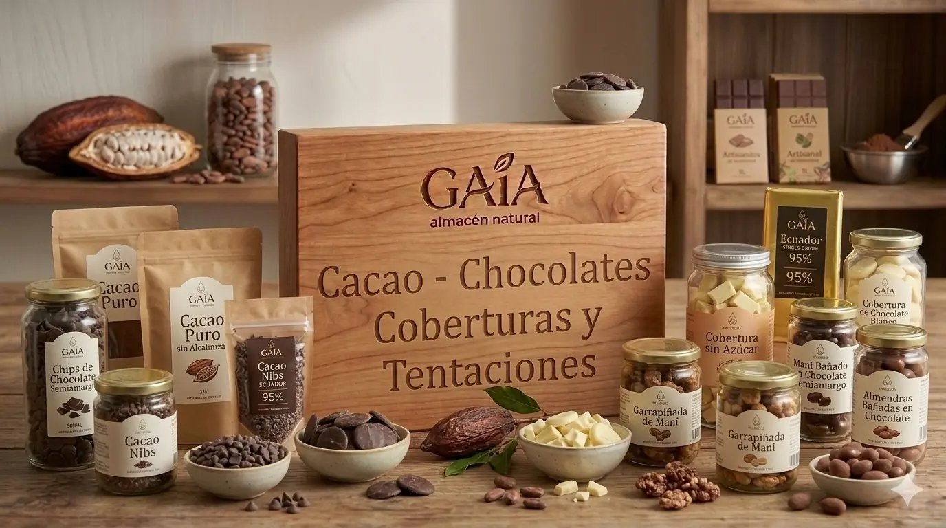 • Cacao - Chocolates - Coberturas y Tentaciones