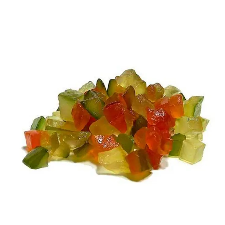 Fruta Abrillantada Picada