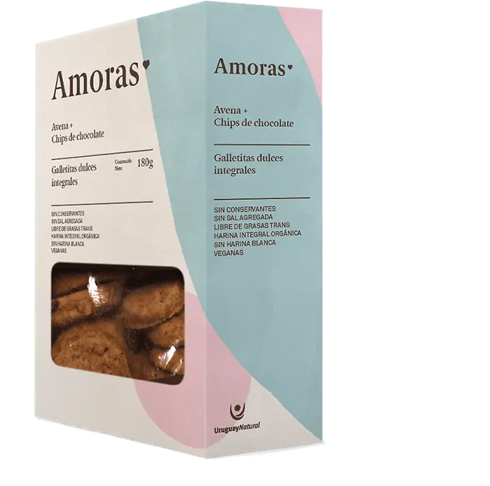 Galletitas Amoras de Avena + Chispas de Choco 180g