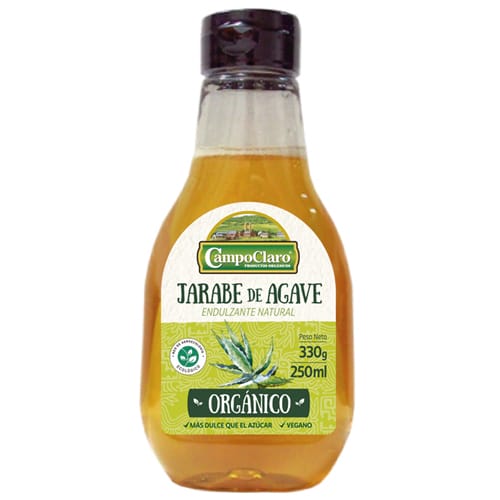 Jarabe de Agave Orgánico 330g CAMPO CLARO