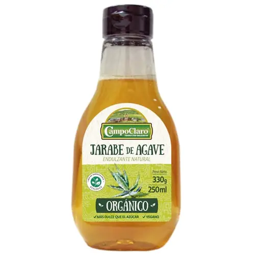 Jarabe de Agave Orgánico 330g CAMPO CLARO