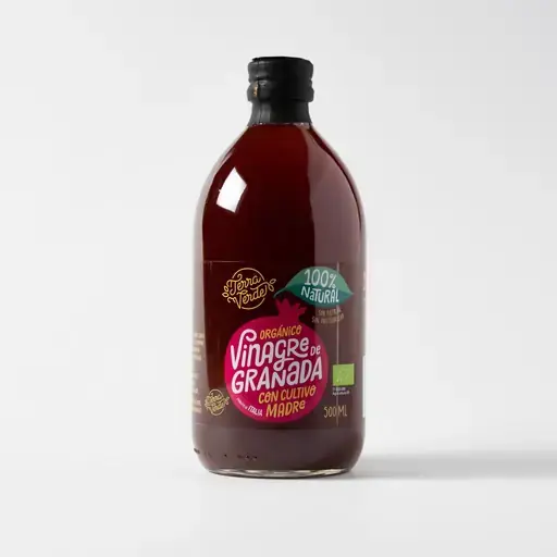 Vinagre de Granada c/Cultivo Madre Orgánico 500ml TERRA VERDE