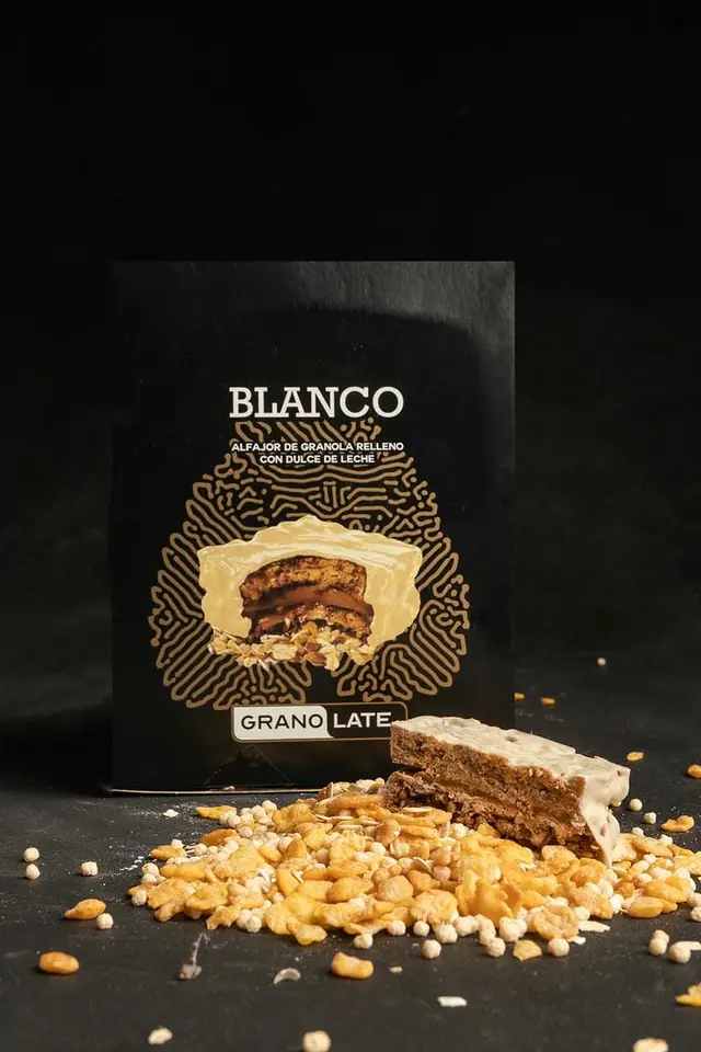 Alfajor Granolate Blanco