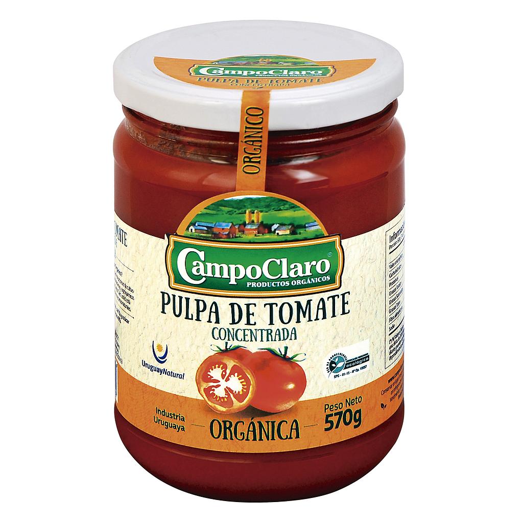 Pulpa de Tomate Concentrada Orgánica 570g CAMPO CLARO