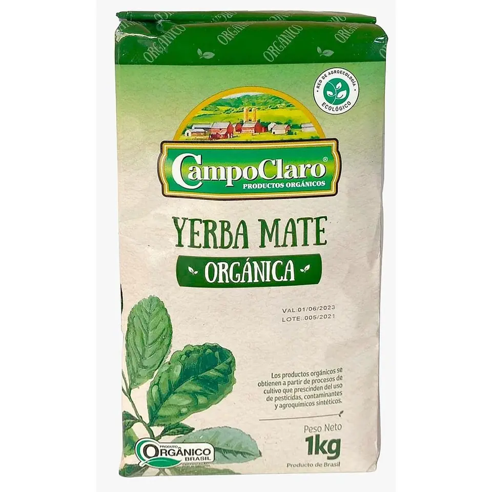 Yerba Tradicional 1kg CAMPO CLARO