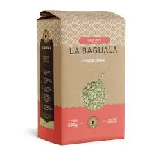 Yerba Mate Tradicional 500g LA BAGUALA
