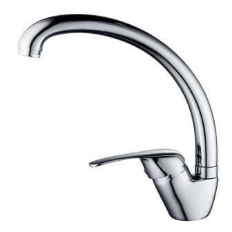 Monocomando cocina mesada pico alto Wico