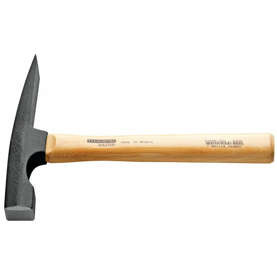 Martillo para albañil 680gr. cuña - chato Tramontina