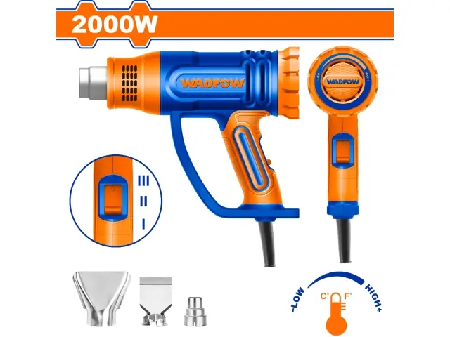 Pistola de calor 2000w Wadfow