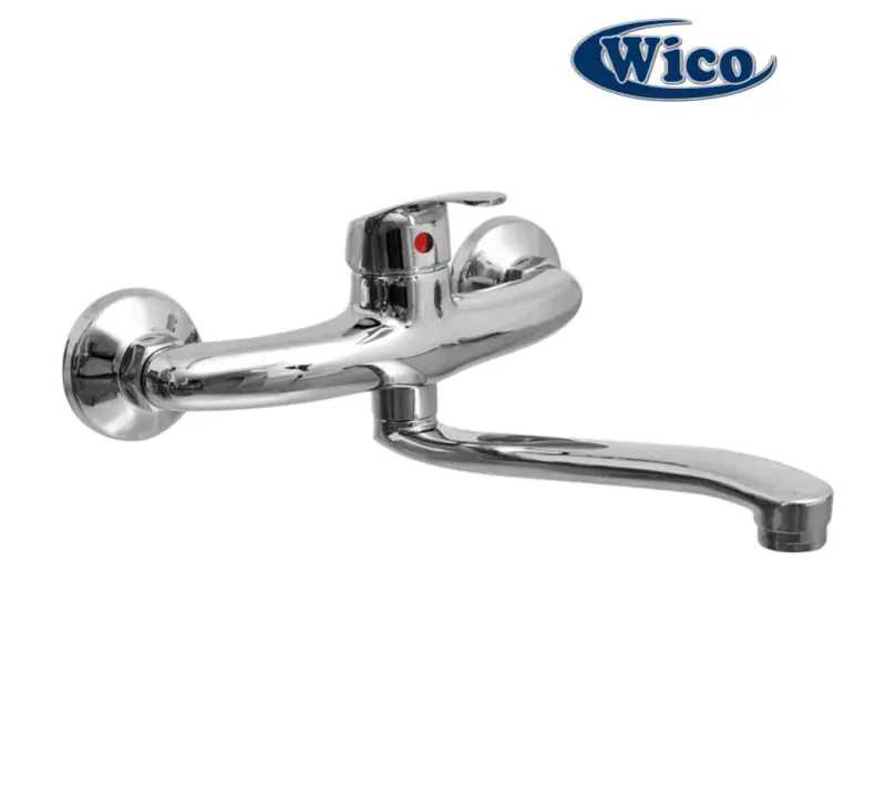 Monocomando cocina pico bajo Wico