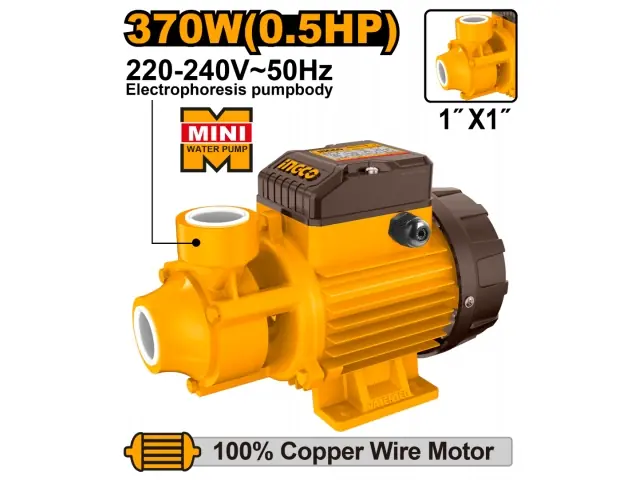 Bomba perisferica 370w 0.50HP Ingco
