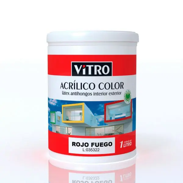 Látex Acríclico Color Vitro