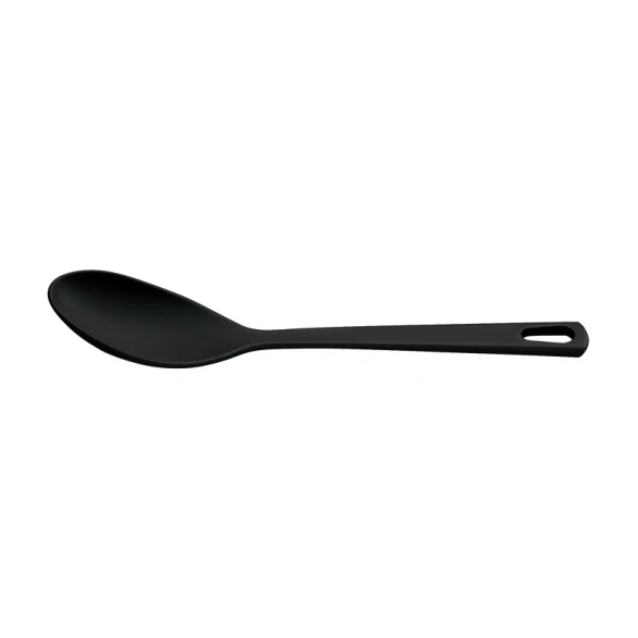 Cuchara en nylon color negro, modelo UTILITA TRAMONTINA