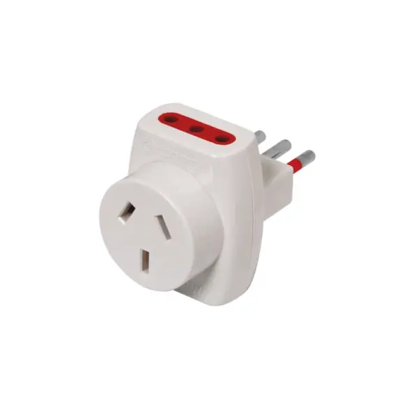Adaptador 3 en línea c/1 estándar + 2x3 en línea -