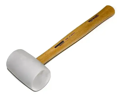 Martillo de goma blanca 225gr Tramontina