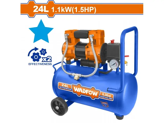 Compresor de air 24lt 1.5HP Wadfow
