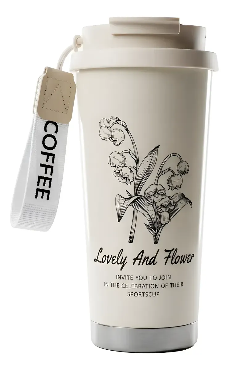 Vaso térmico, 500ml con sorbito