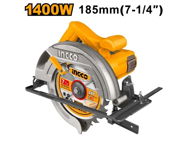 Sierra circular 7 1/4 1400w Ingco